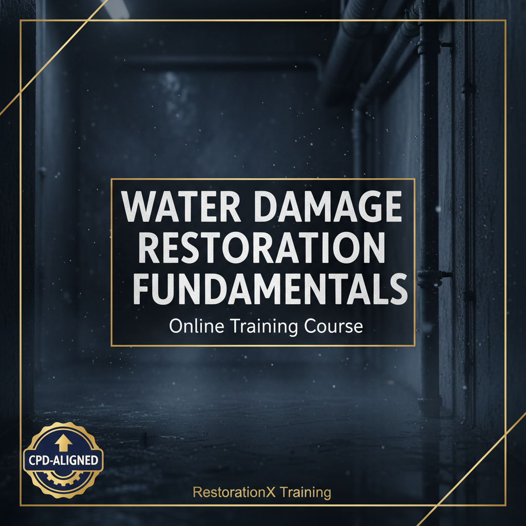 Water Damage Restoration online training course
